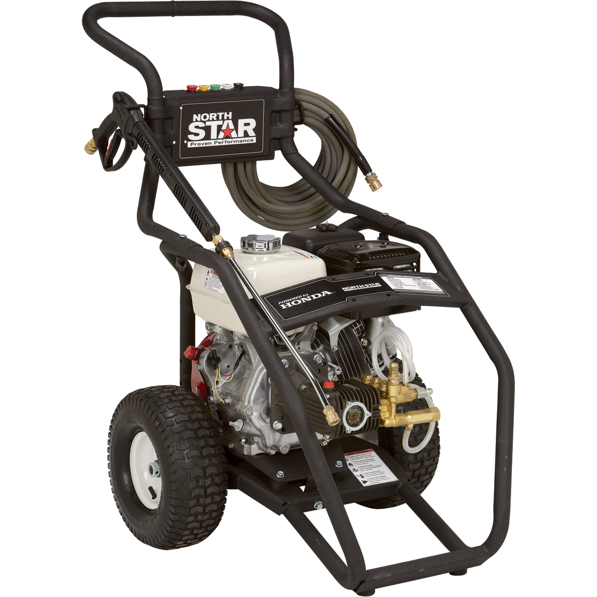 NorthStar Gas Cold Water Pressure Washer, 4000 PSI, 3.5 GPM, Honda Engine
